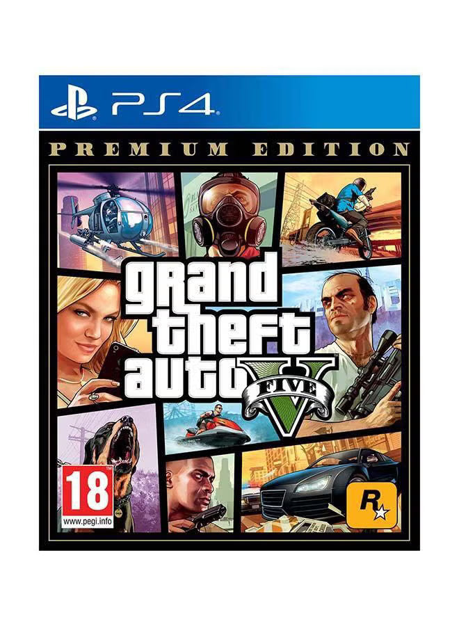 Grand Theft Auto V - Premium Edition - PlayStation 4 - Action & Shooter - playstation_4_ps4