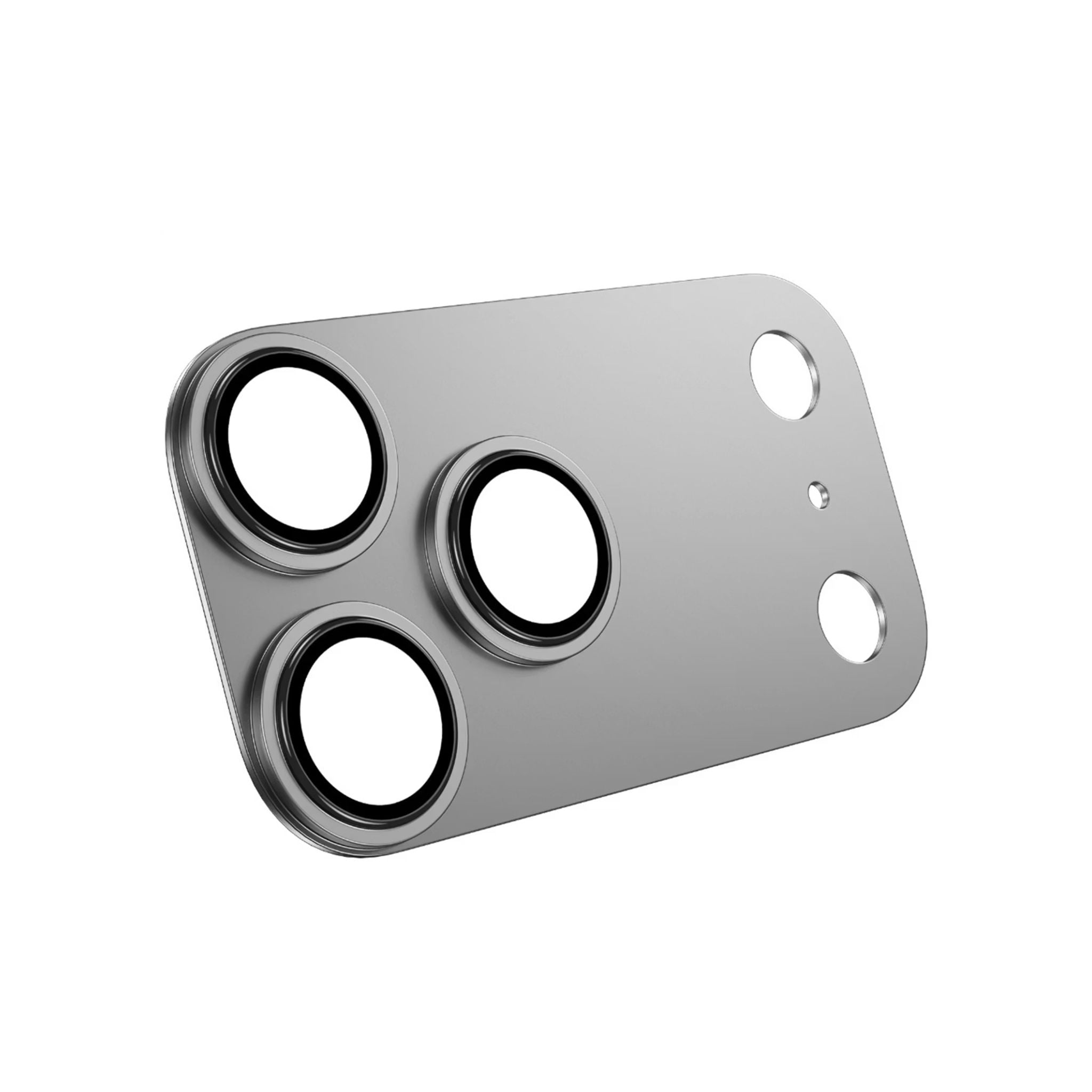 Green Lion Camera Lens Pro for iPhone 17 Pro Max, HD Clarity, Anti-Scratch, Anti-Fingerprint, Nano Absorption, Aluminum Lenses, Innovative Design, Easy Installation - Silver Titanium