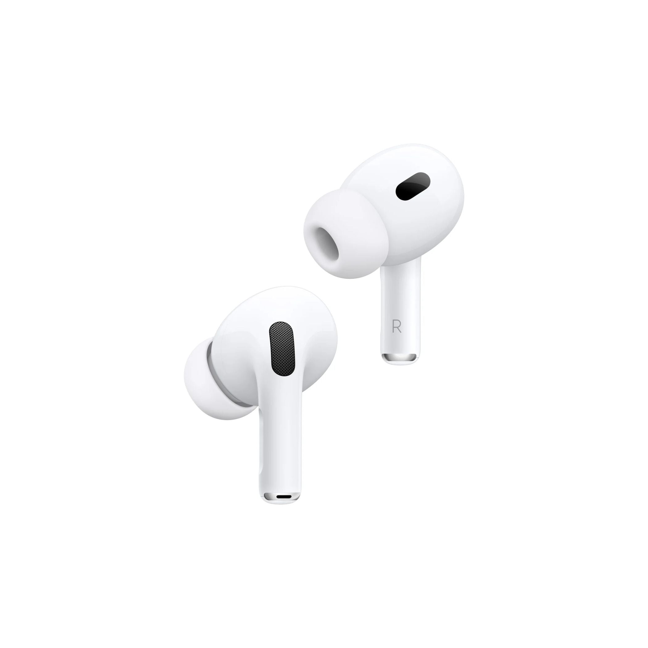 Apple AirPods Pro 2 Wireless Earbuds, Bluetooth Headphones, Active Noise Cancellation, Hearing Aid Feature, Transparency, Personalized Spatial Audio, High-Fidelity Sound, H2 Chip, USB-C Charging - White