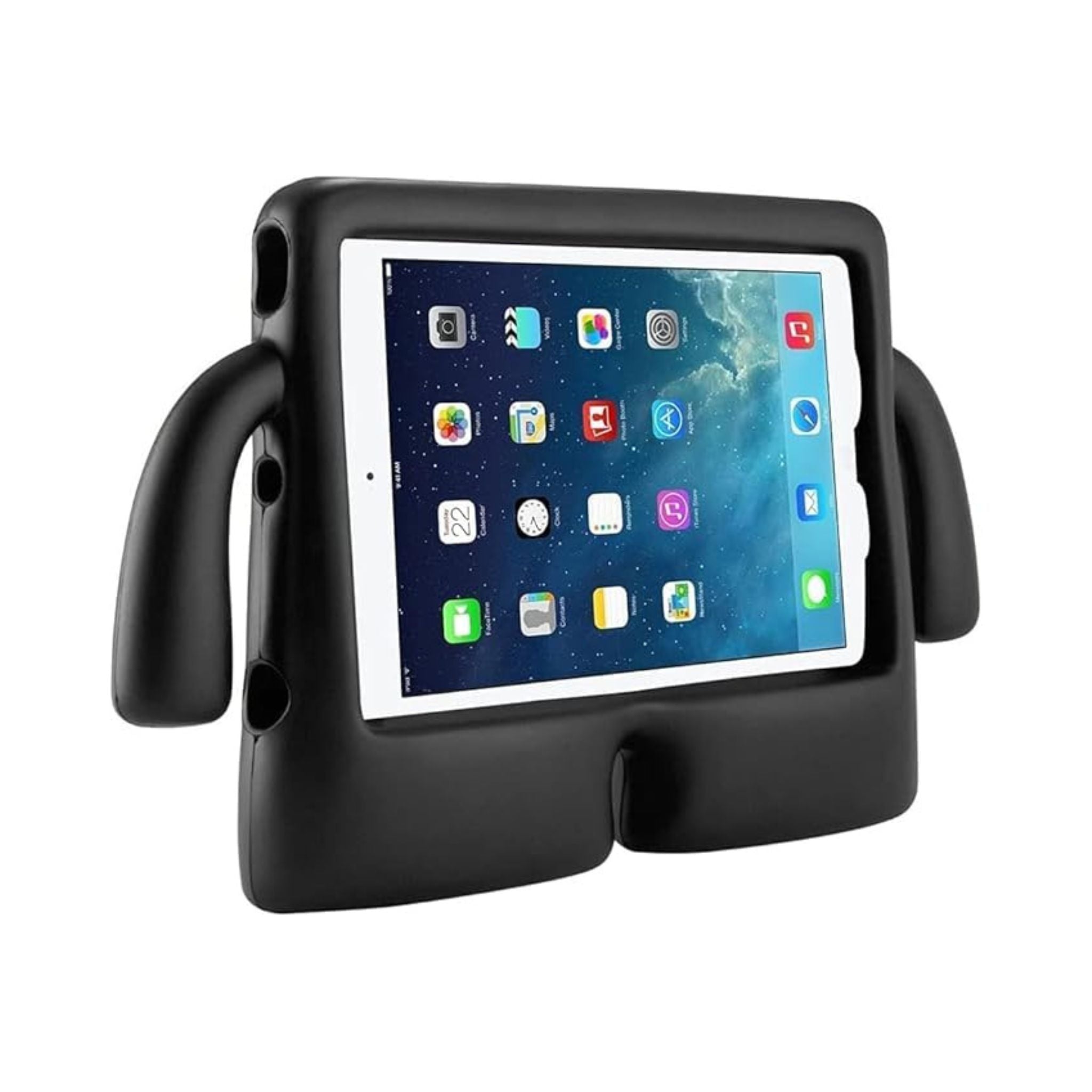 iPad 10.2/10.5 Case 9th/8th/7th Generation (2021/2020/2019), iPad Air 3rd Generation/Pro Shockproof Rugged Protective Case for Kids Boys Girls -Black