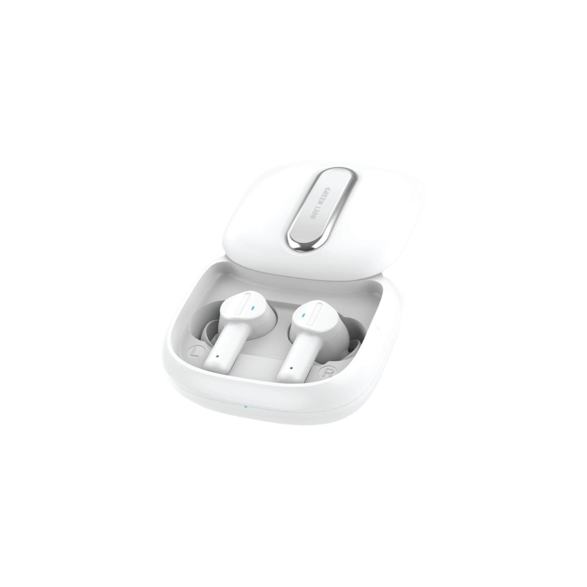 Harmonic True Wireless Earbuds with IPX4 Water Resistance, Bluetooth Version 5.3, Multi-Function Touch, 4.5 Hours Talking Time, 4 Hours Playtime, ENC Noise Reduction - White