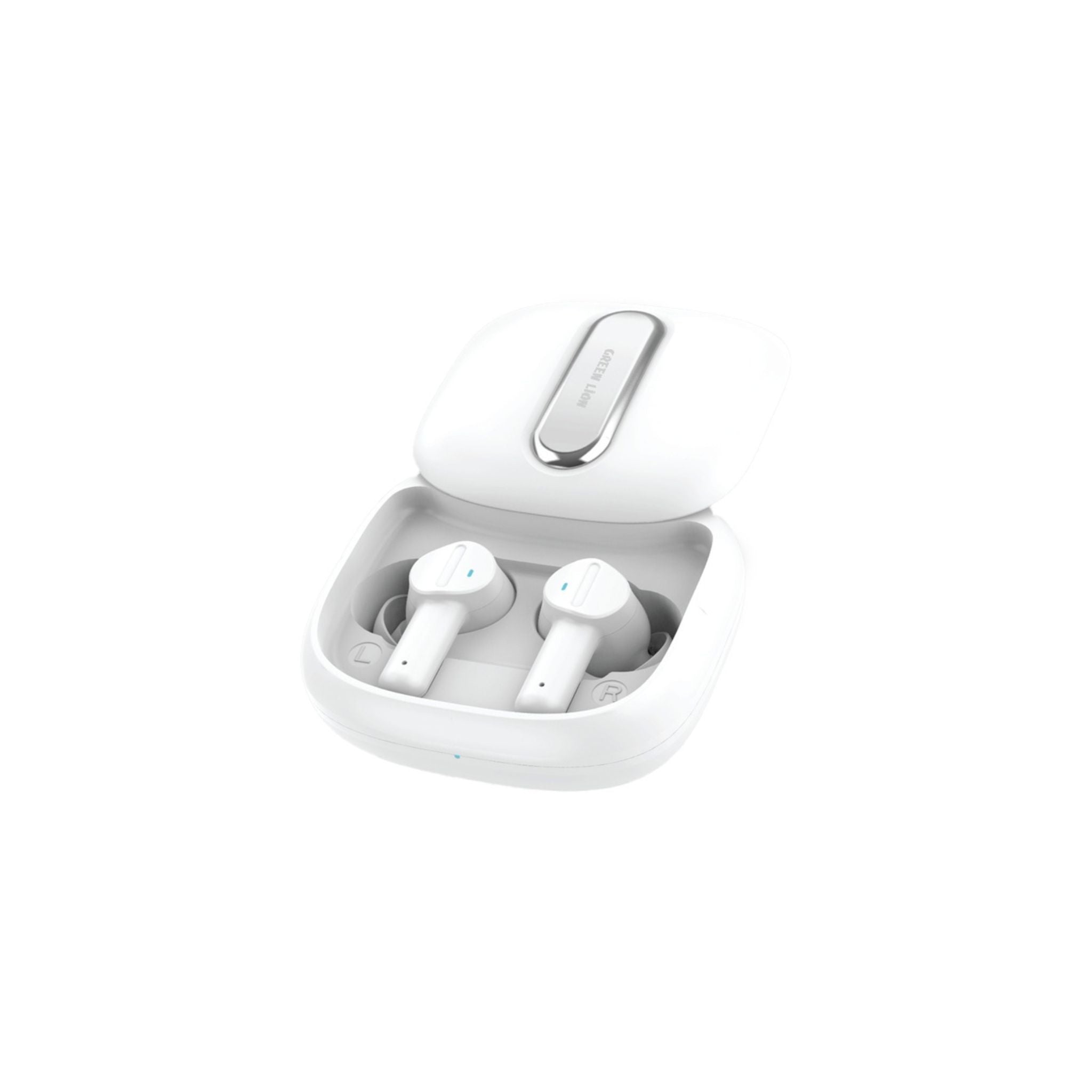 Harmonic True Wireless Earbuds with IPX4 Water Resistance, Bluetooth Version 5.3, Multi-Function Touch, 4.5 Hours Talking Time, 4 Hours Playtime, ENC Noise Reduction - White