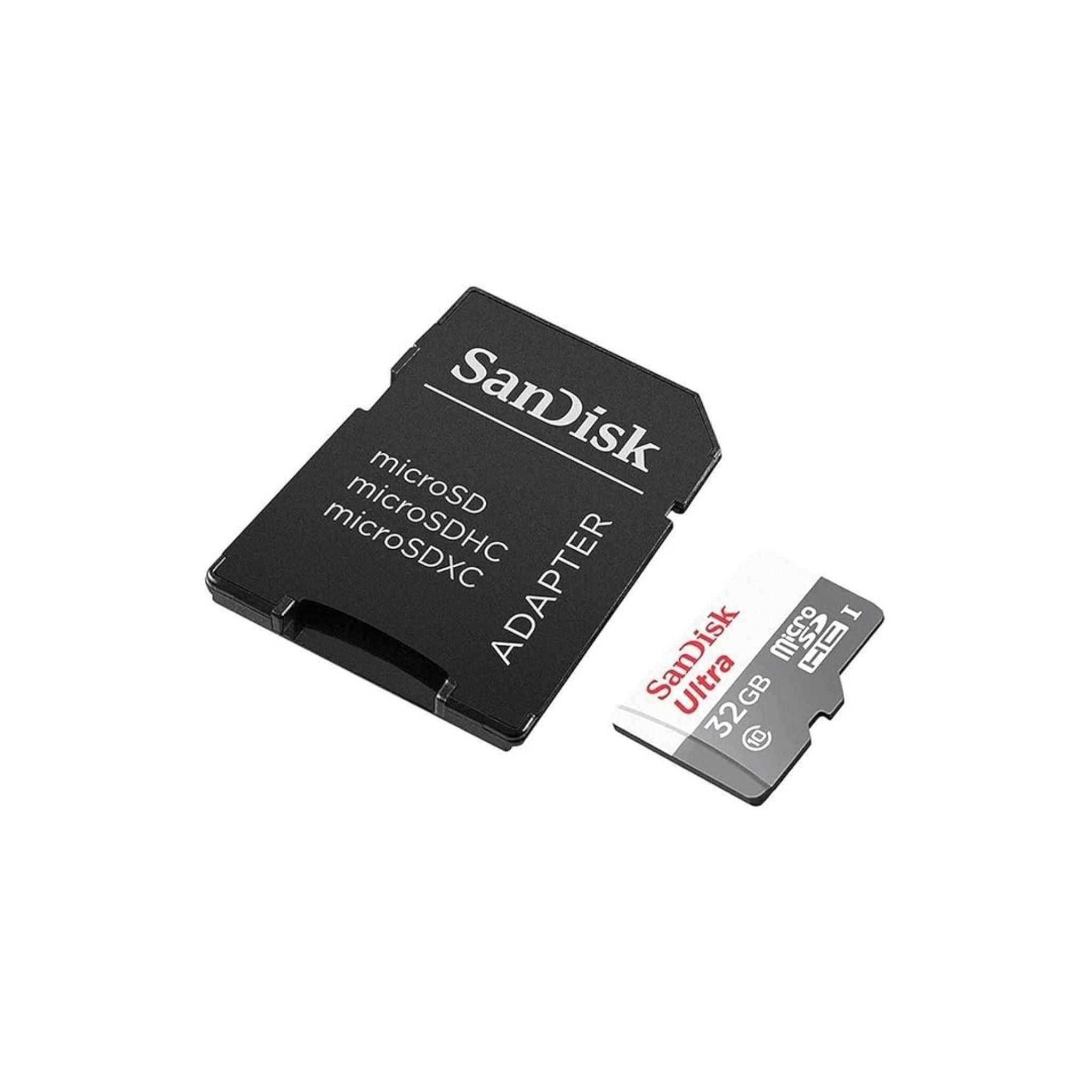 SanDisk Ultra 32GB microSDHC UHS-I Card with Adapter 100MB/s - SDSQUNR-032G