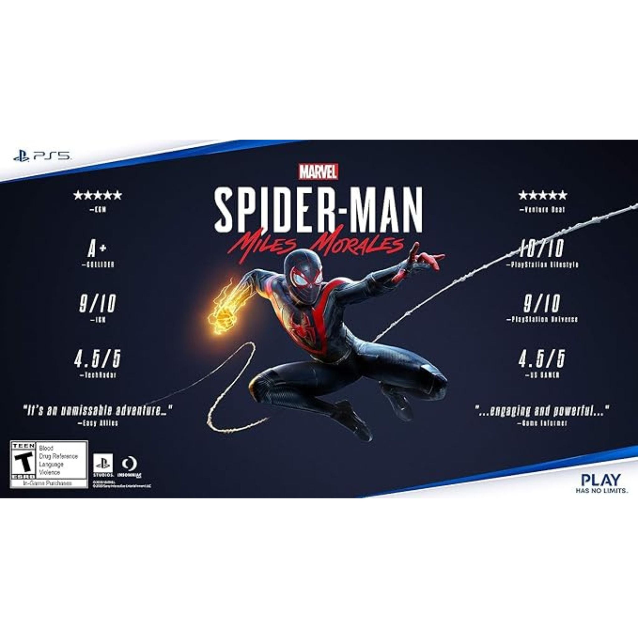 Sony Marvel's Spider-Man Miles Morales (English/Arabic) - (UAE Version) - PlayStation 5 (PS5)