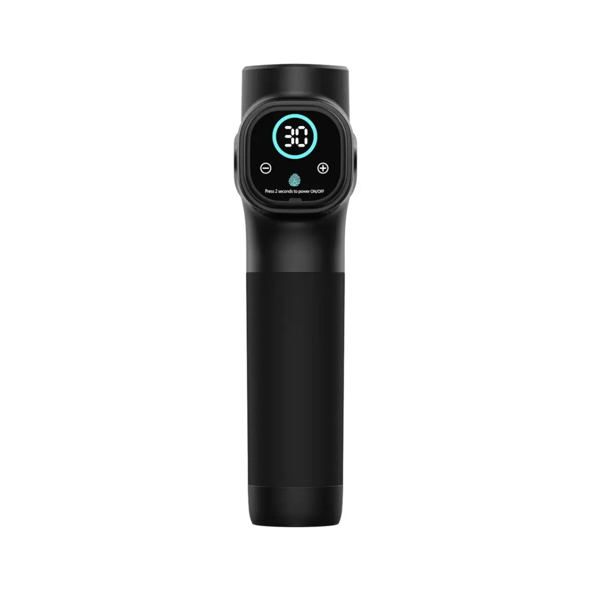 Porodo Multi-Head Deep Tissue Massage Gun with 6 Interchangeable Heads, 30 Speed Levels, LCD Touch Display, Type-C Fast Charging, 1500mAh Battery, Low Noise 55dB
