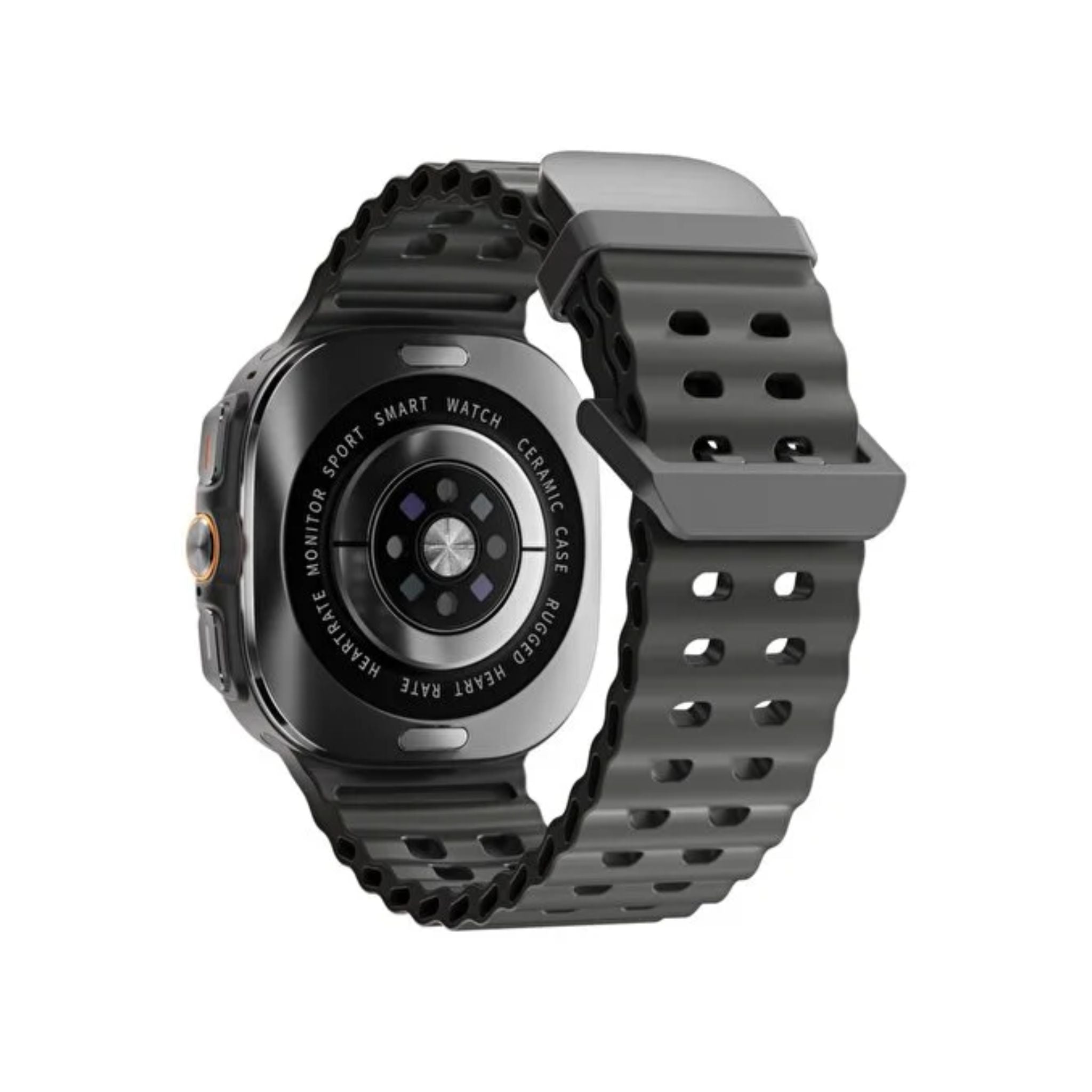 Porodo Voyager Smart Watch 1.43" AMOLED Display 466×466, Bluetooth Calling, Built-In Compass, Rugged Zinc Alloy Design, 400mAh Battery Up to 7 Days, Android & iOS Compatible - Black