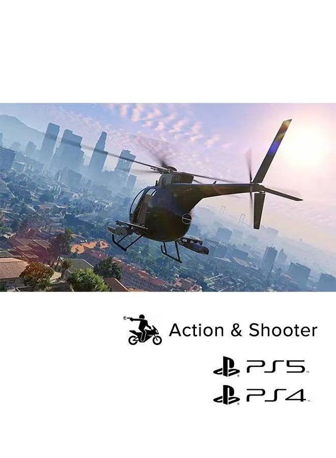 Grand Theft Auto V - Premium Edition - PlayStation 4 - Action & Shooter - playstation_4_ps4