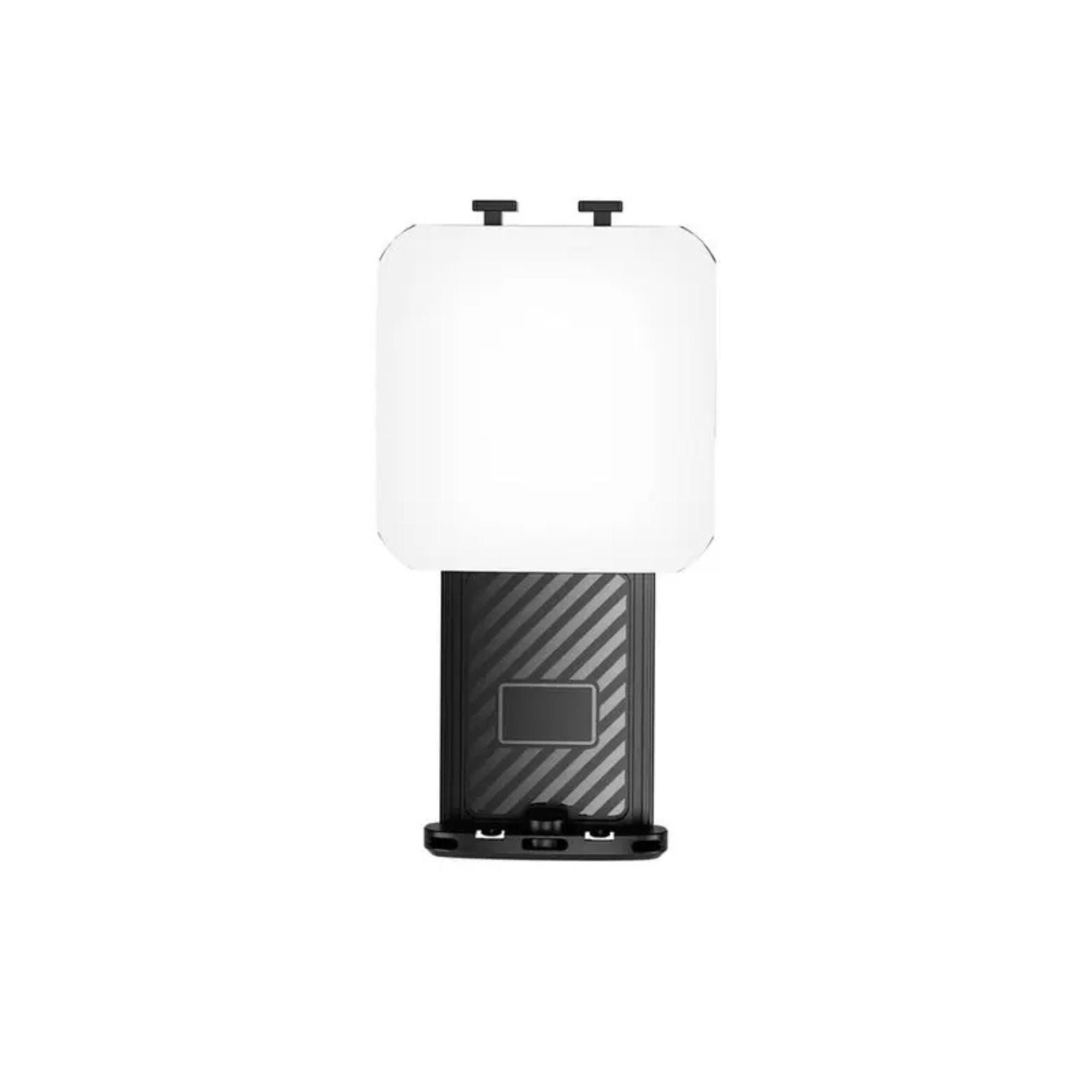 Porodo Lifestyle Clip-On Fill Light with 3 Color Temperatures, 1000mAh Battery Capacity, Up to 24 Hours Working Time, 3 RGB Lights, Wide Compatibility, 4W Power - Black