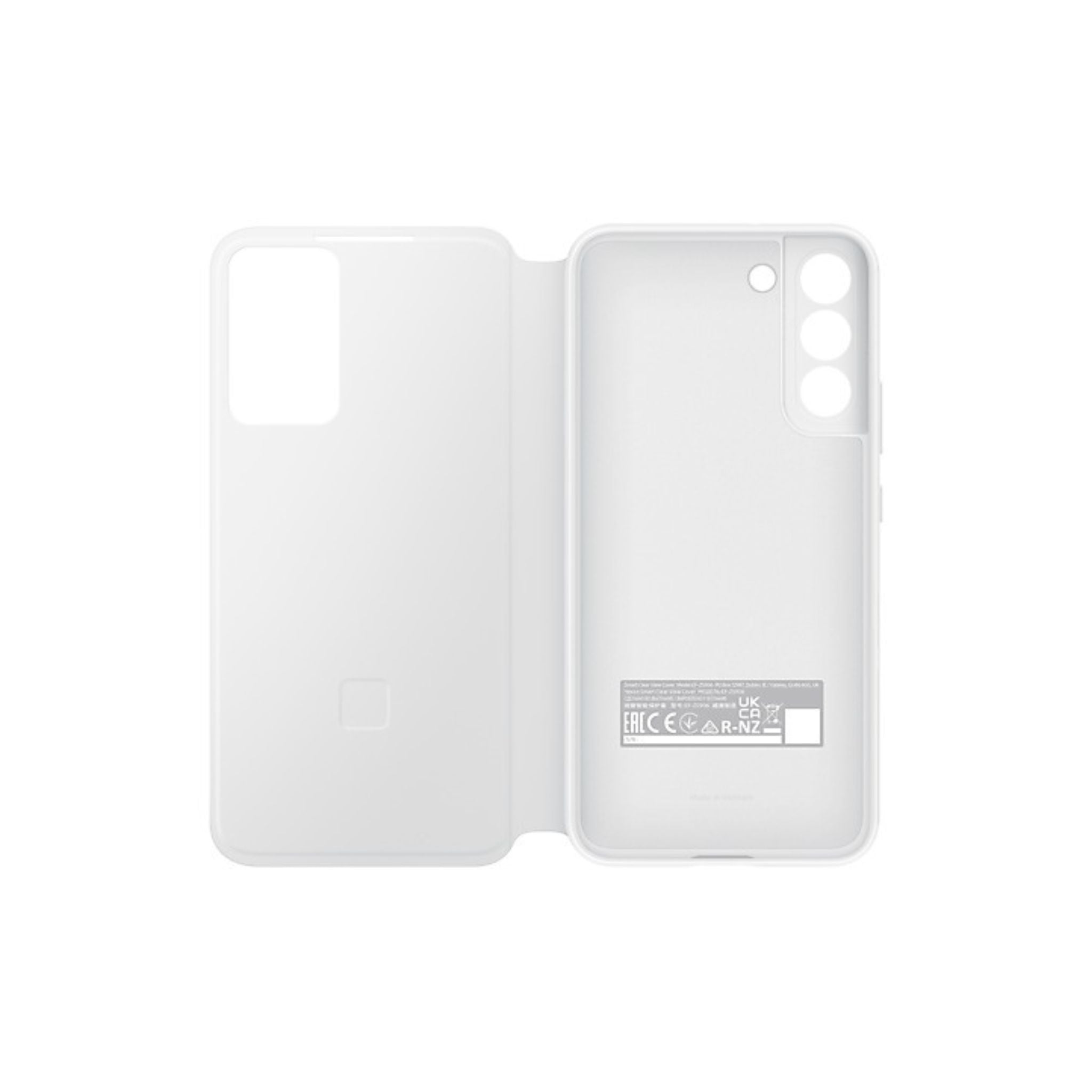 Samsung Galaxy S22+ Smart Clear View Cover -White