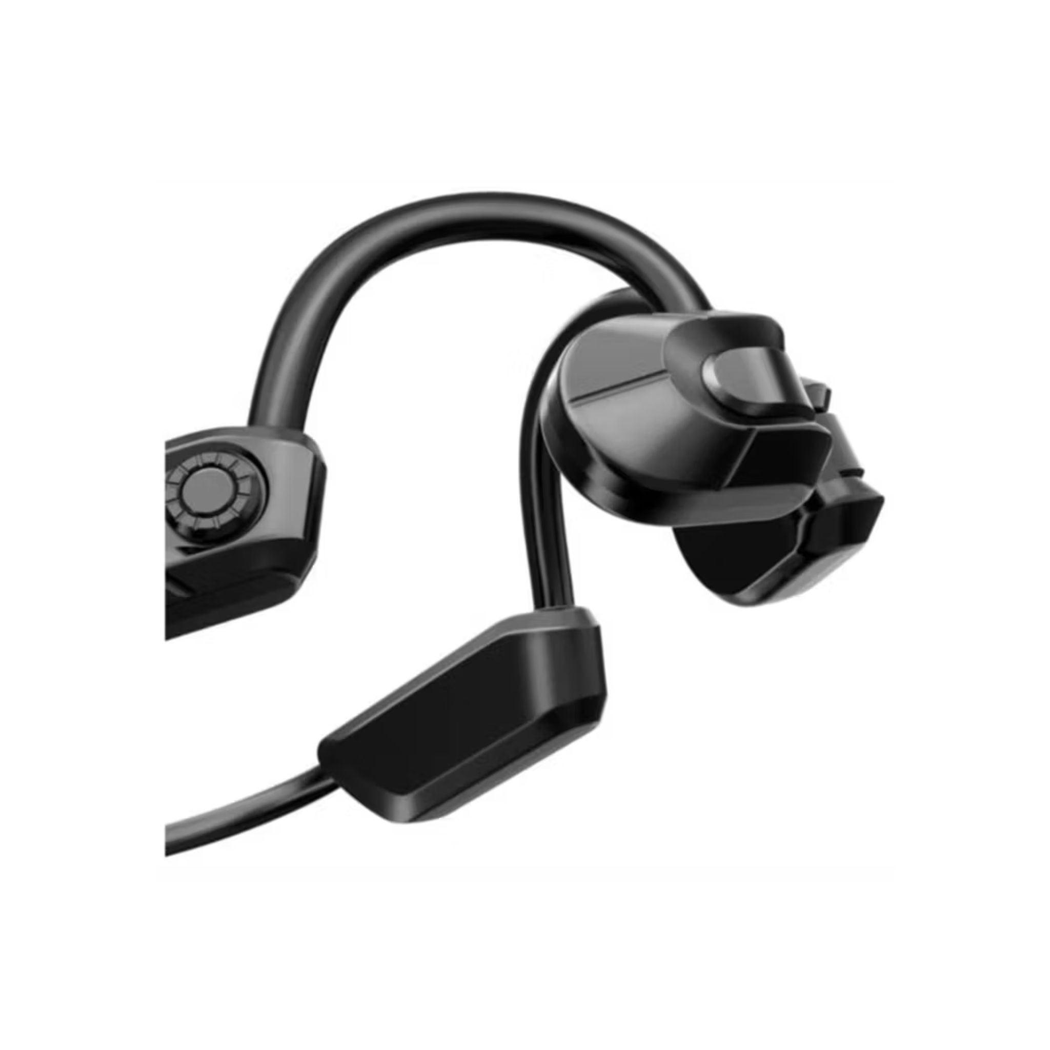 Monster Open Ear BC200 Bone Conduction Headphones, Build-in Microphone, Type-C Charging Port, Up to 8 Hours Battery Life - Black