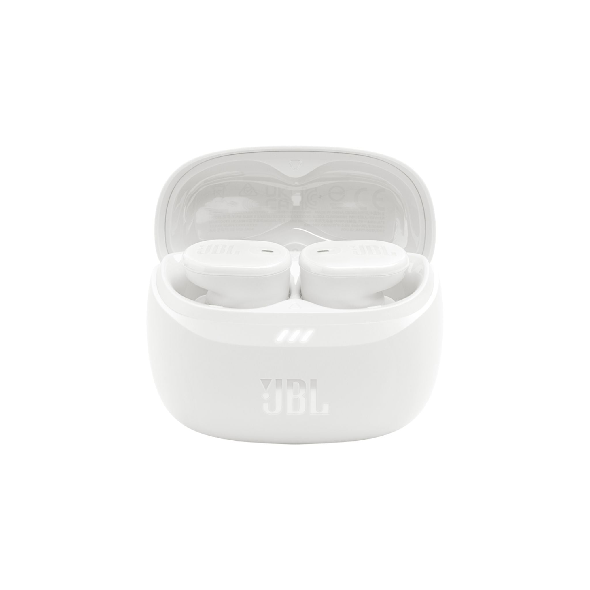 JBL Tune Buds 2 True Wireless Noise Cancellling Earbuds, Pure Bass Sound, Bluetooth 5.3, LE Audio, Smart Ambient, 6-Mic Technology, 48H Battery, Water and Dust Resistant- White