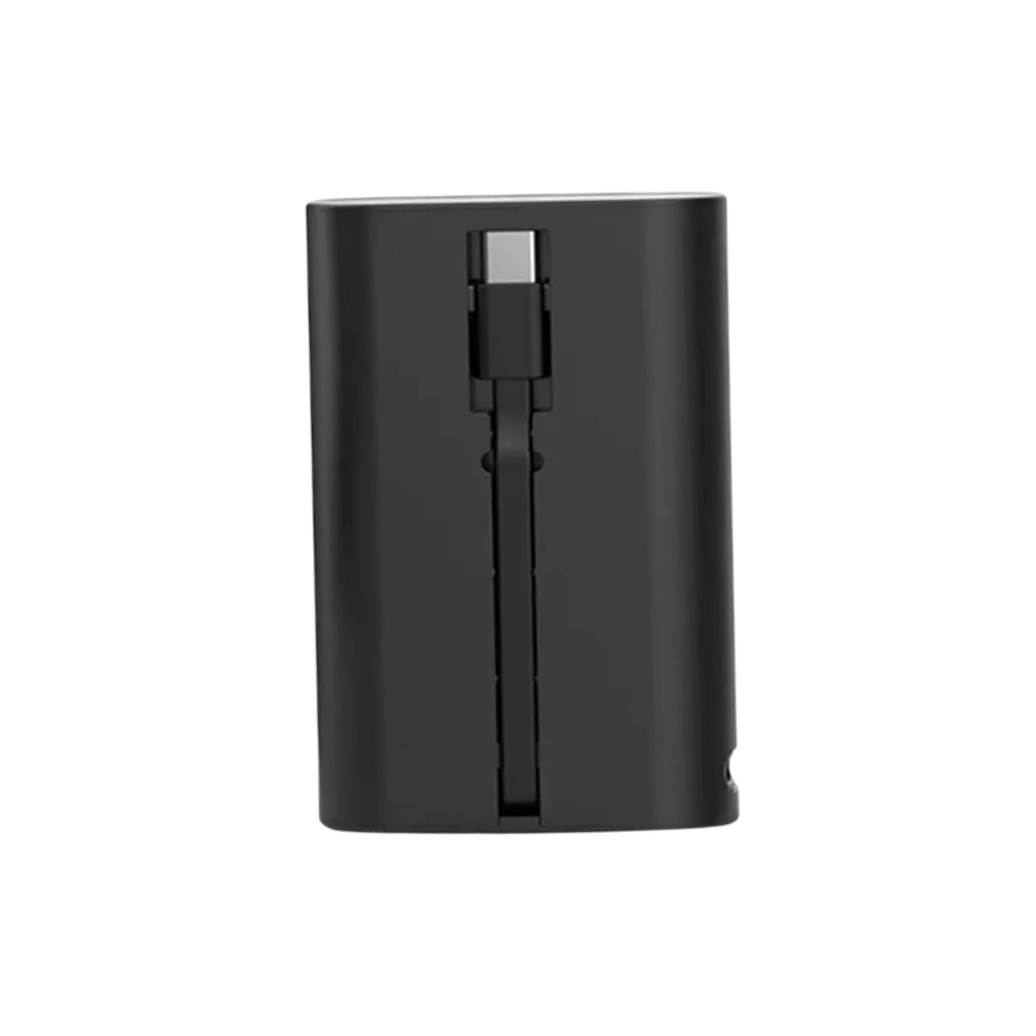 Porodo 5200mAh Magsafe Power Bank with  40W Portable Transparent Design, Pass-Through Charging, Integrated Type-C Cable - Black