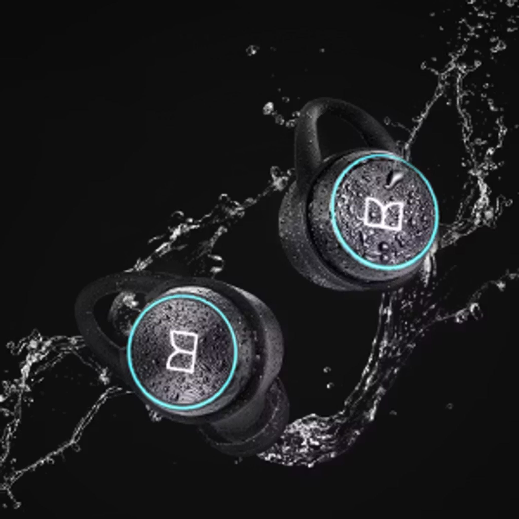 Monster Clarity 101 AirLinks Wireless Earbuds, Bluetooth Version 5.0, Type-C Charging Port, 360° Rotatable Charging Case, Touch Control, 60 Hours Battery Life - Black