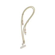 Green Lion 4-in-1 Braided Lanyard Charging Cable – 240W Fast Charging, USB-A/USB-C to Lightning & USB-C Compatibility, 1.5m Durable Braided Design, 10,000 Bend Lifespan, Charge & Sync, Zinc Alloy Connectors - Beige