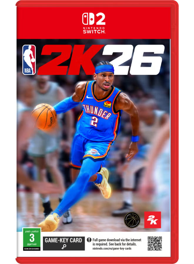 NBA 2k26 - NS2 (0GB Game-Key cartridge) - nintendo_switch