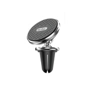 Go-Des 360° Magnetic Car Phone Holder Air Vent Mount with Strong Magnets One-Hand Operation with Anti-Scratch Pad Universal Fit- Black
