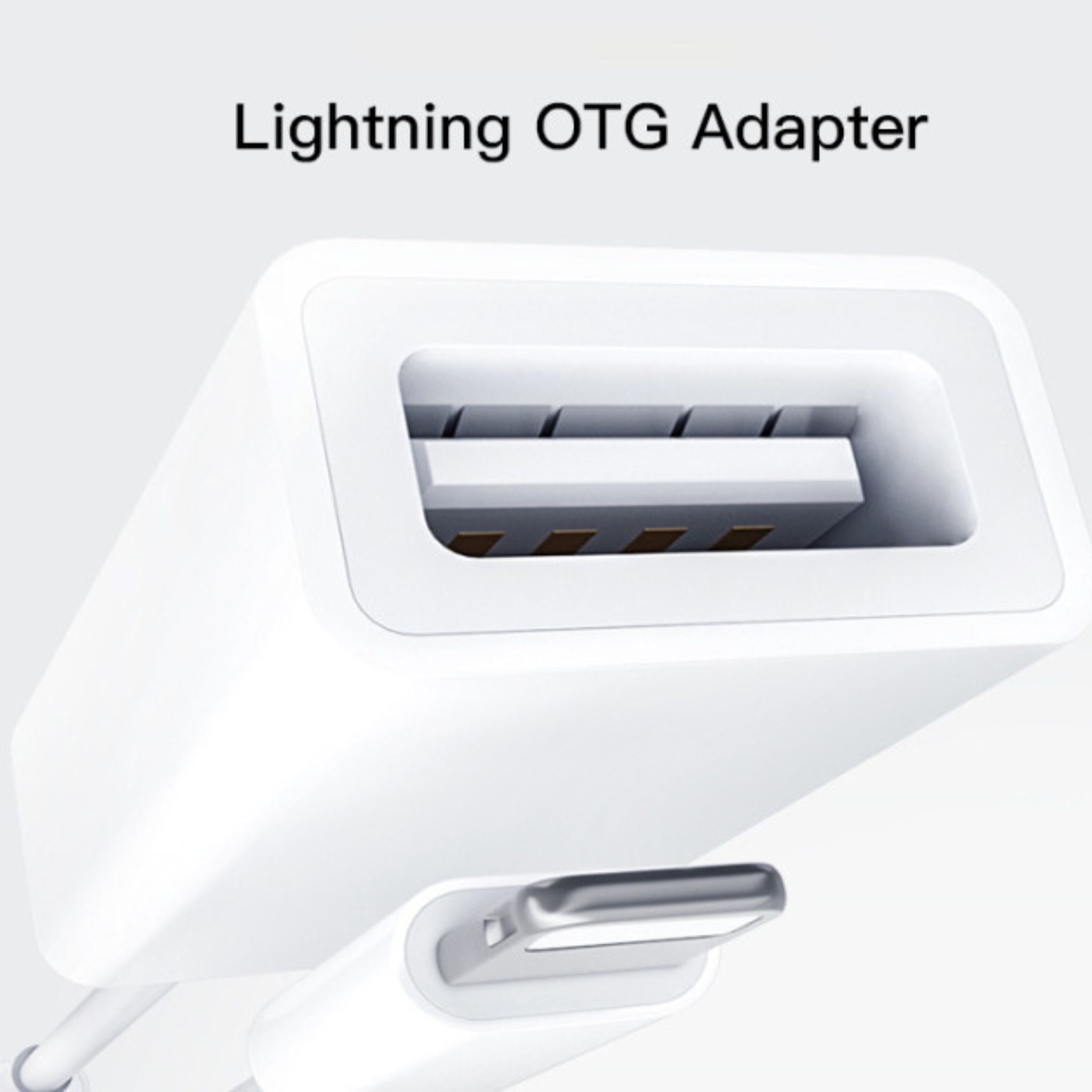 Yesido GS10 Plastic For Lightning To USB Memory Disk Card Reader For iPhone To USB OTG Adapter