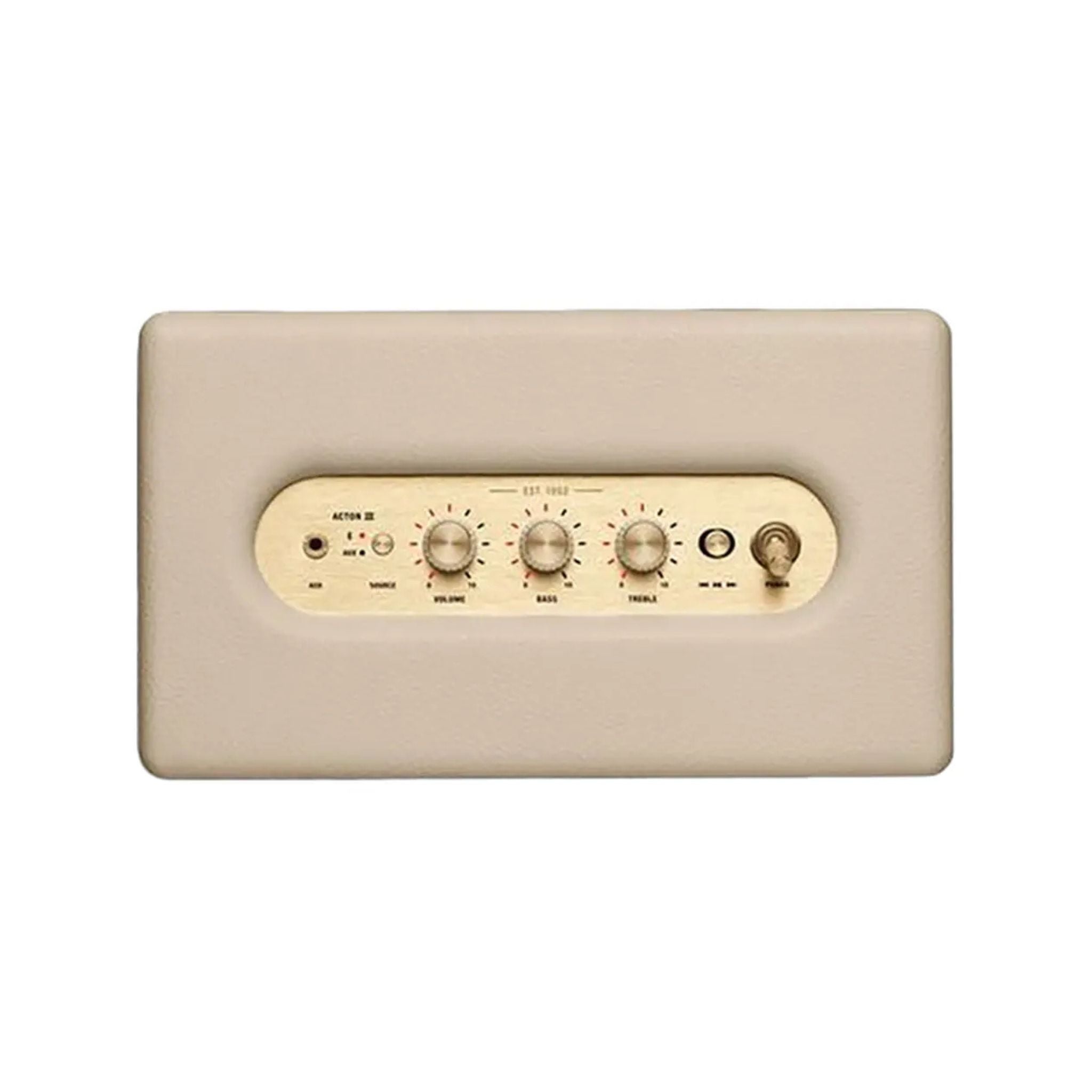 Marshall Acton III 60W Premium Home Wireless Speaker with Bluetooth 5.2 and Multiple Inputs - Enjoy signature Marshall sound _ Cream