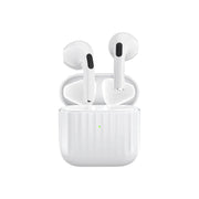 Green Lion Austin True Wireless Earbuds - White